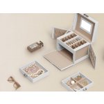 Songmics šperkovnice Beloa bílá – Zboží Dáma