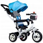 Eco Toys se střechou a vodící tyčí modrá – Zboží Dáma