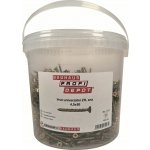 Profi Depot Univerzální vrut, ø 4,5 × 50 mm, PZ2, zápustná hlava, 1500 ks 7247 – Hledejceny.cz