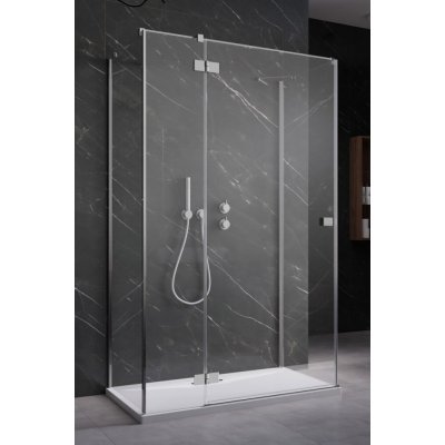 Radaway Essenza KDJ+S tříplášťový 90 levý x75x75 výška 200 cm transparentní sklo 1385020-01-01L/1384049-01-01/1384049-01-01 – Zboží Mobilmania