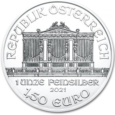 Münze Österreich Wiener Philharmoniker stříbrná rakouská mince 1 Oz