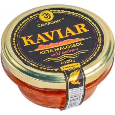 Cavipoint kaviár z divok. lososa "Keta Gold" 100 g – Zboží Dáma