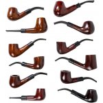 "Mr. Pipe různé druhy ořechového dřeva průměr 9 mm plastová náustek – Zboží Dáma