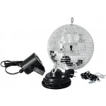 Eurolite Set LED zrcadlová koule 20cm 6000K – Sleviste.cz