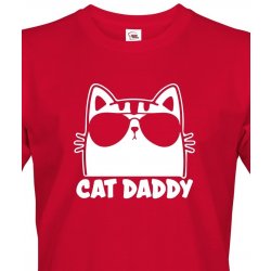 Bezvatriko.cz Cat daddy Canvas 0947 červená