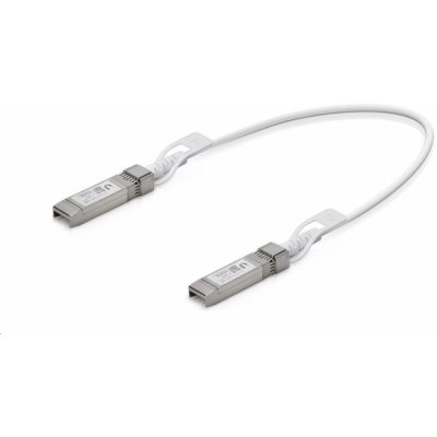 UBNT UC-DAC-SFP+ Direct Attach Patch, SFP/SFP+DAC, 1G/10G, 0,5m, bílý – Zboží Mobilmania