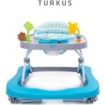 4Baby Walk 'n Push tyrkysová – Hledejceny.cz