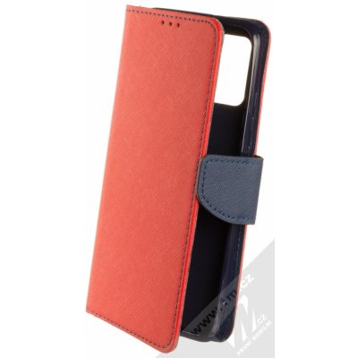 Pouzdro 1Mcz Fancy Book Samsung Galaxy A02s červené modré – Zboží Mobilmania