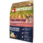 Ontario Puppy & Junior Large Chicken & Potatoes & Herbs 2,25 kg – Sleviste.cz