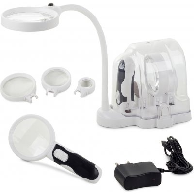 Verkgroup Stolní lupa s LED osvětlením 2x;5x;16x – Zboží Dáma Verkgroup Stolní lupa s LED osvětlením 2x;5x;16x – Zboží Dáma