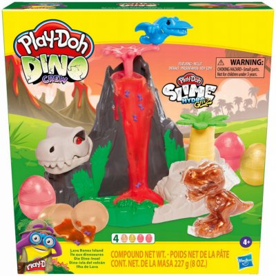 Play-Doh Ostrov dinosaurů sopkou F1500 – Zboží Dáma