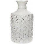 VÁZA ORNAMENT BIELA KERAMIKA 13*13*23CM – Hledejceny.cz