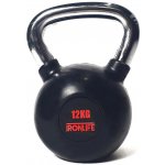 IRONLIFE pogumovaný Kettlebell 12 kg – Zboží Mobilmania