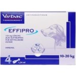 Effipro Spot-on Dog M 10-20 kg 4 x 1,34 ml – Hledejceny.cz