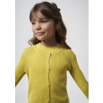 Mayoral svetr rozepínací hořčicový – Zboží Mobilmania