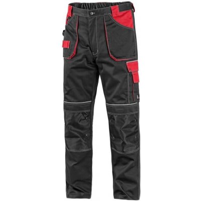 Canis CXS Zimní pracovní kalhoty do pasu Orion Teodor Černá / červená – Zboží Mobilmania