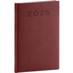 Presco Group A5 Týdenní 2025 Aprint Neo vínový – Zboží Dáma