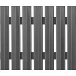 WPC plotovka Nextwood, šířka 72 mm, barva šedá Výška: 1,2 metru – Hledejceny.cz