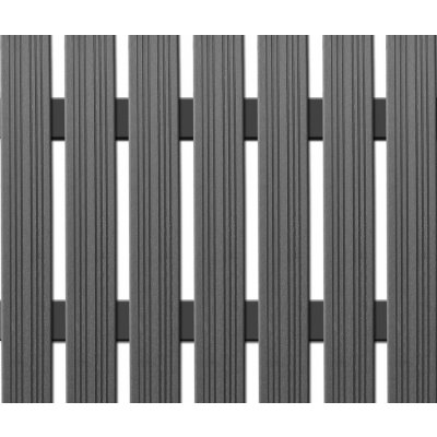 WPC plotovka Nextwood, šířka 72 mm, barva šedá Výška: 1,2 metru – Zboží Mobilmania
