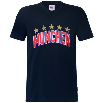 Fan shop tričko BAYERN MNICHOV Munchen navy – Hledejceny.cz