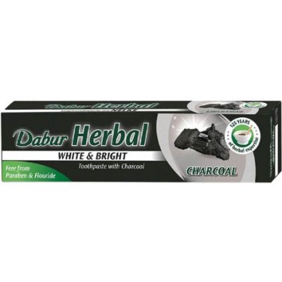 Dabur Bylinná extra bělící s aktivním uhlím 140g – Hledejceny.cz