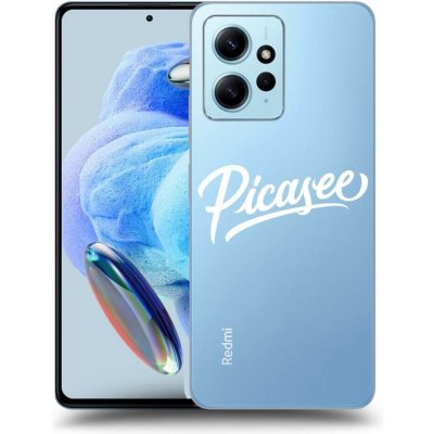 Pouzdro Picasee silikonové Xiaomi Redmi Note 12 4G - Picasee - White čiré