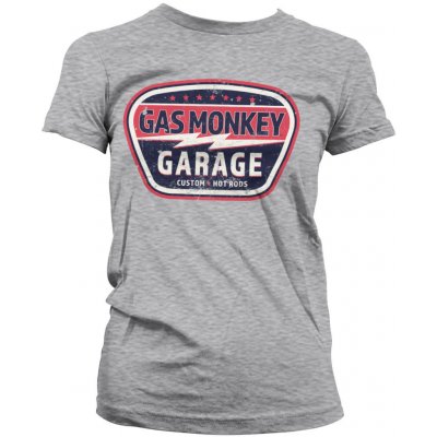 Gas Monkey Garage Vintage Custom světle šedé – Hledejceny.cz