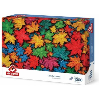 ART PUZZLE Barevné listy 1000 dílků – Zboží Mobilmania