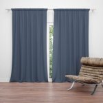 Sablio Závěs Tmavě modrá: 2ks 140x250cm – Hledejceny.cz