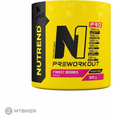 NUTREND N1 Pre-Workout 300 g – Hledejceny.cz