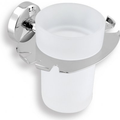 Držák skleničky a kartáčků NOVATORRE 11 Novaservis, chrom 0149.0 – Zboží Dáma