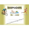 Diplom Triatlon diplom A4 č.1