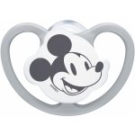Nuk silikon šidítko Space Disney Mickey Mouse Šedá – Sleviste.cz