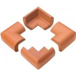 BabyOno Ochrany rohů 4 ks hnědá – Zboží Dáma