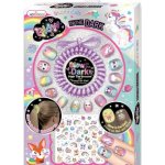 Sada nalepovací nehty s doplňky svítící ve tmě – Zboží Dáma