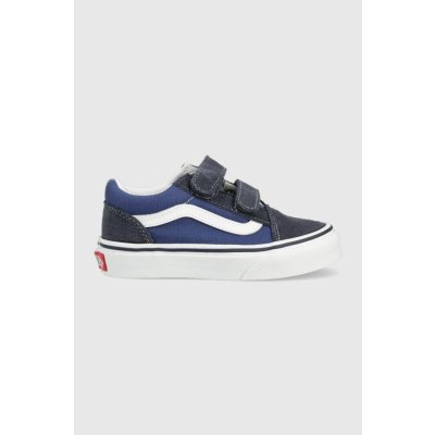 Vans Old Skool v VN000VHENWD1 Tmavomodrá Černá – Hledejceny.cz