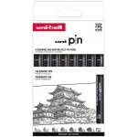 Uni pin Classic 8 ks černá – Zboží Dáma