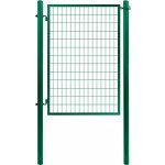 PILECKÝ Branka jednokřídlá ECONOMY poplastovaná 1078 x 1500 mm zelená – Zboží Mobilmania