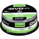 Intenso DVD-R 4,7GB 16x, cakebox, 25ks (4101154)