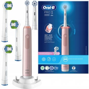 Oral-B Pro 3 3400N Sensitive Clean Pink