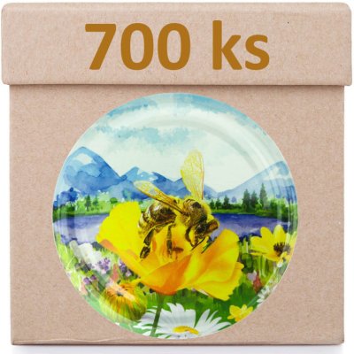 Víčko na sklenici TO-82 - Alpská louka - Krabice 700 ks – Hledejceny.cz