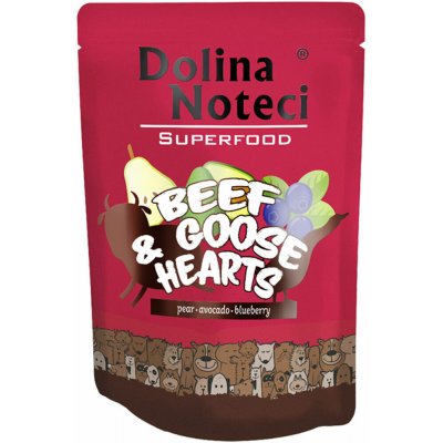 Dolina Noteci Superfood hovězí a husí srdce 300 g – Hledejceny.cz