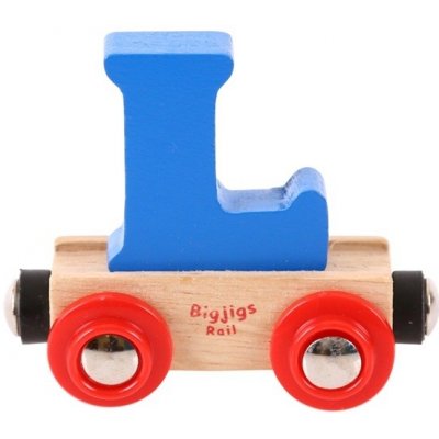 Bigjigs vagónek Písmeno L – Zboží Dáma