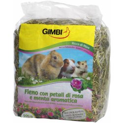 Gimbi Seno krmné s růží a mátou 0,5 kg
