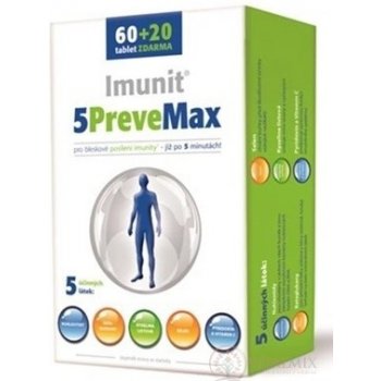 Imunit 5PreveMax tablety nukleotidy a betaglukany 80 tablet