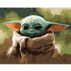 Malování podle čísla Zuty Malování podle čísel Baby Yoda