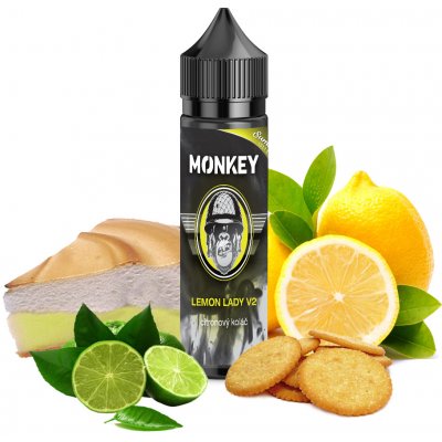 MONKEY liquid LEMON LADY V2 Shake & Vape 12 ml – Zboží Mobilmania