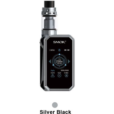 SMOK G-PRIV 2 TC 230W Kit s TFV8 X-Baby, stříbrno-černá