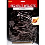Artlover Škrabací obrázek Kůň stříbrný – Zbozi.Blesk.cz