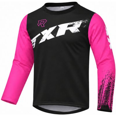 Dětský motokrosový TXR Pulse černá/fluo žlutá – Hledejceny.cz